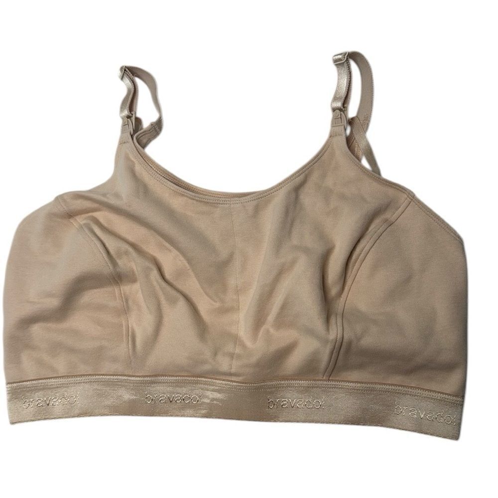 Bravado Nude Wireless Nursing Bra. Size XL.